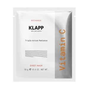 Masque  feuille vitamine c